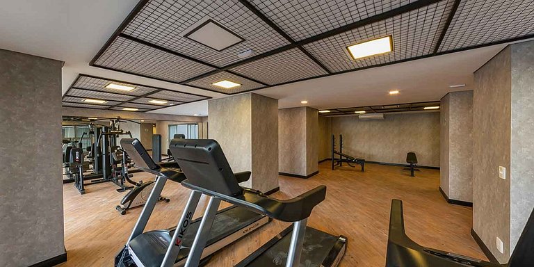 Estudio en Itaim con terraza en la azotea, próximo al parque