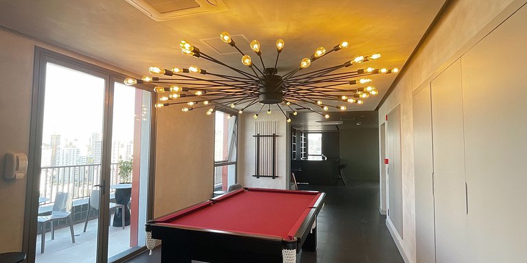 Piso alto con estilo en São Paulo