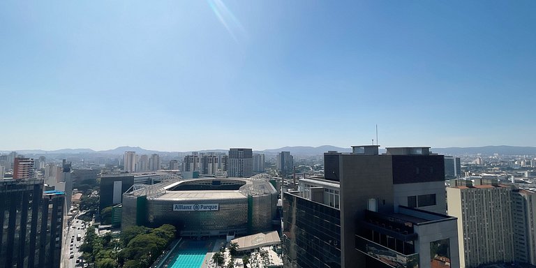 Piso alto con estilo en São Paulo