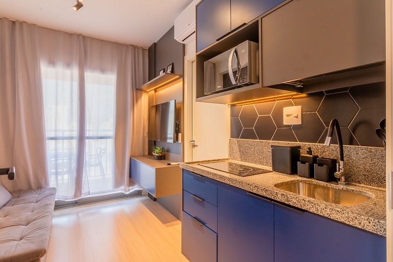 Pet-friendly rooftop space near Faria Lima