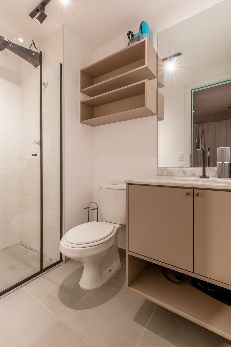 Pet-friendly rooftop space near Faria Lima