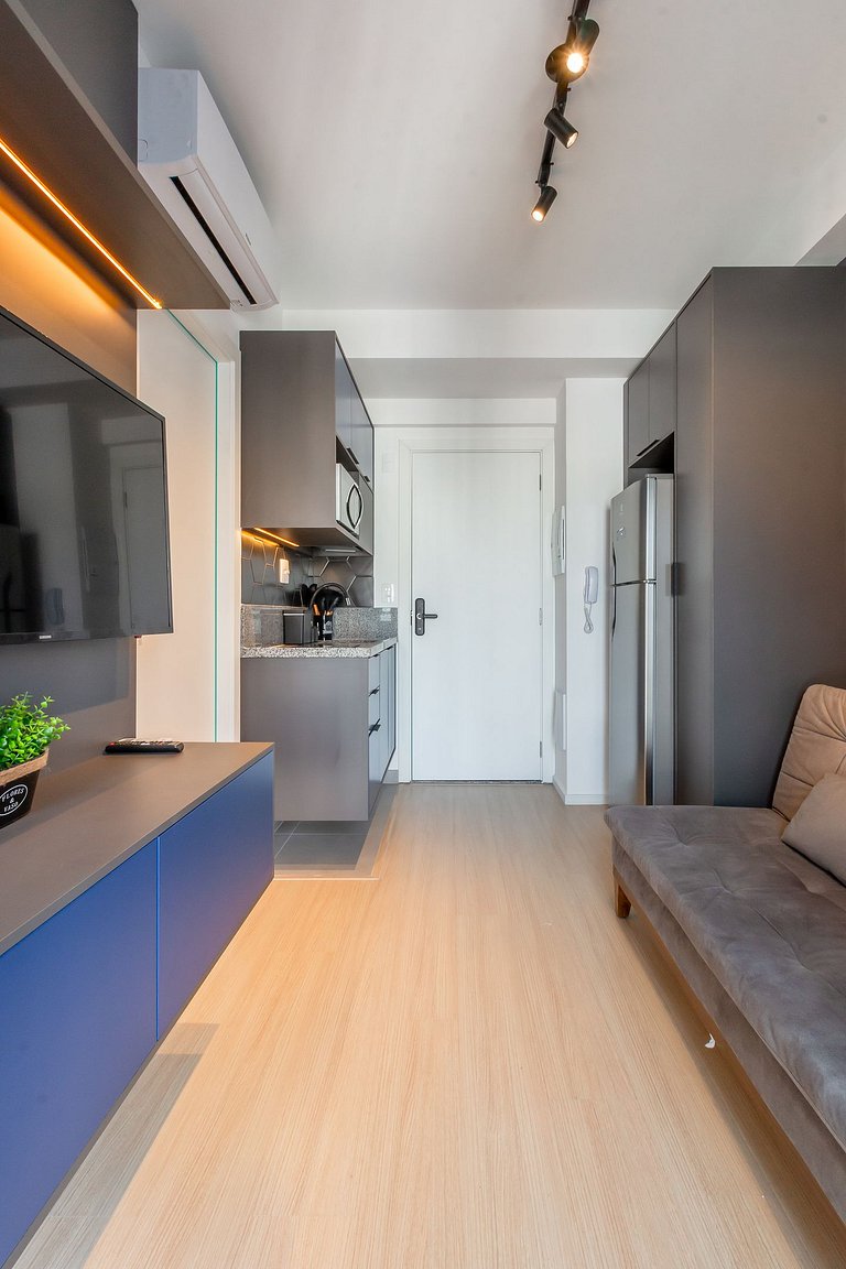 Pet-friendly rooftop space near Faria Lima