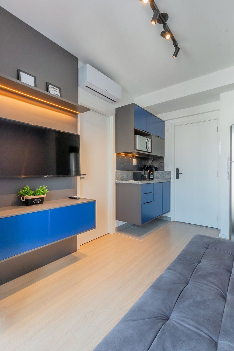 Pet-friendly rooftop space near Faria Lima