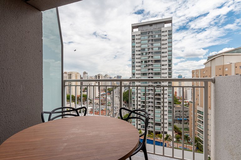 Studio no Itaim com Rooftop, ao lado do Ibirapuera