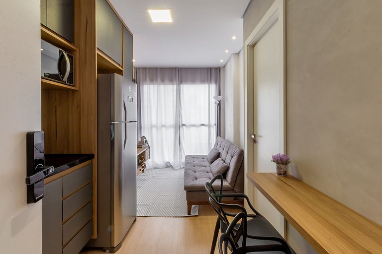 Estudio en Itaim con Rooftop, junto a Ibirapuera