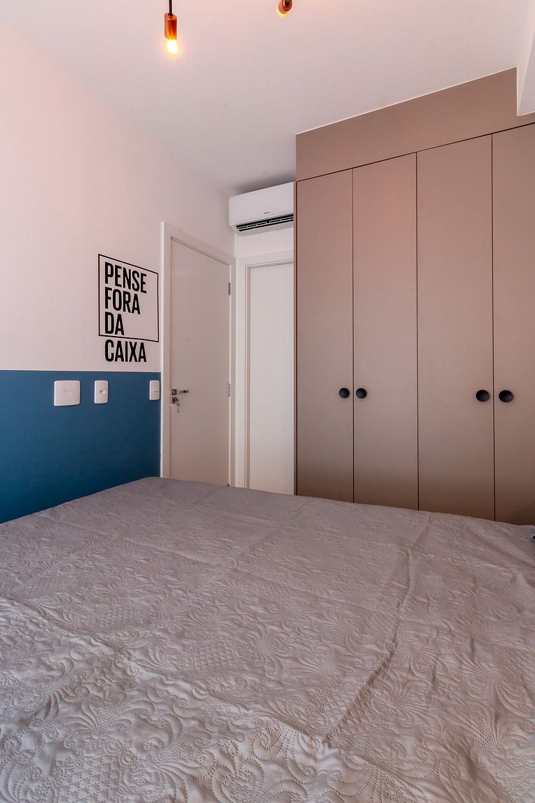 Studio in Itaim with rooftop access, close to Ibirapuera Par