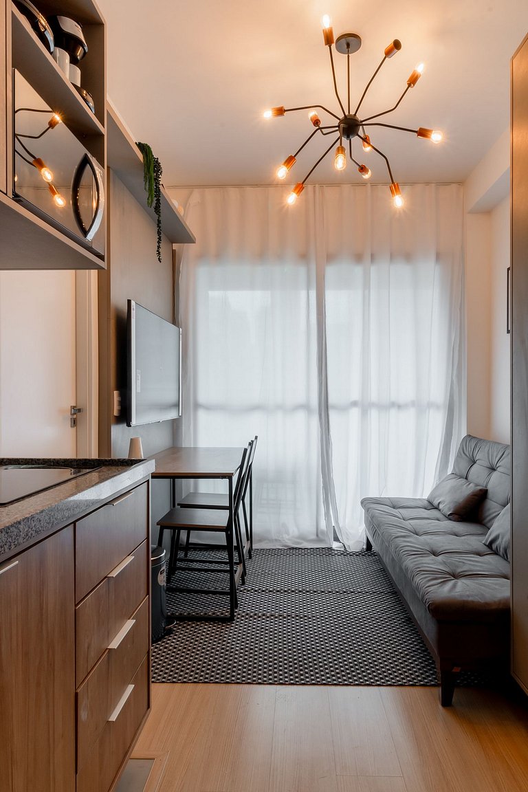 Studio in Itaim with Rooftop, next to Ibirapuera