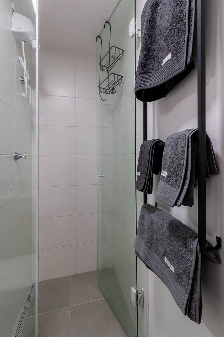 Studio in Itaim with rooftop access, close to Ibirapuera Par