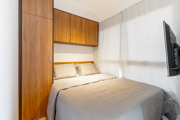 Complete studio next to Faria Lima