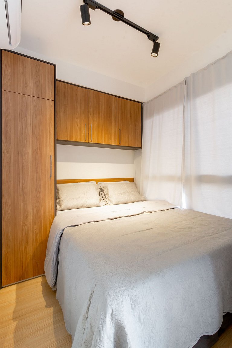 Complete studio next to Faria Lima