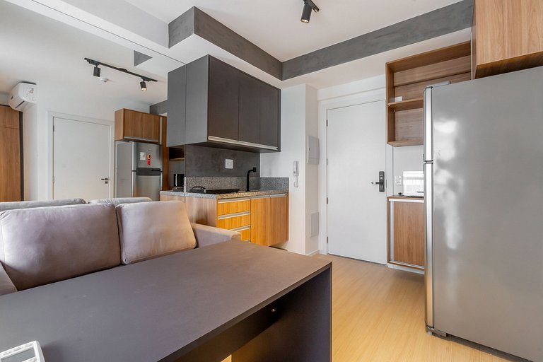 Fully equipped studio near Faria Lima