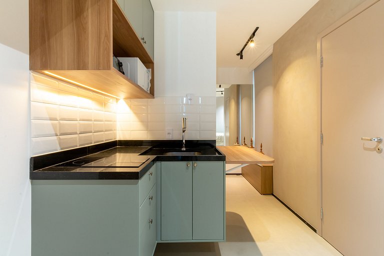 Studio espaçoso em Perdizes com estacionamento gratuito