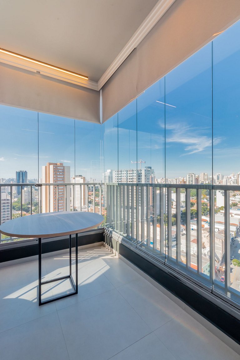 Studio espaçoso em Perdizes com estacionamento gratuito