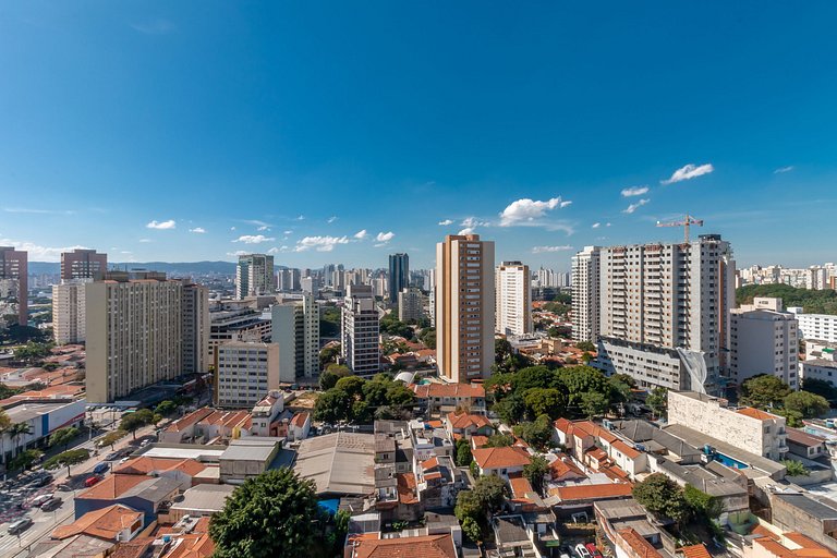 Studio espaçoso em Perdizes com estacionamento gratuito