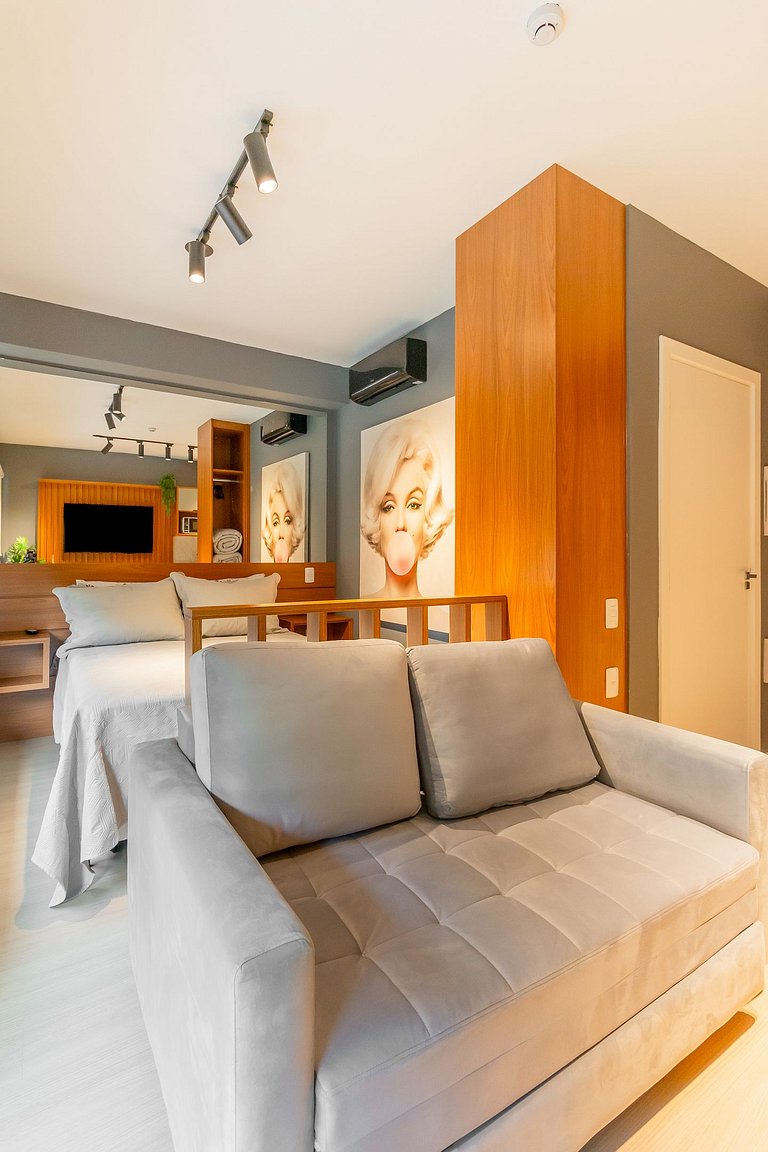 Apto para mascotas y acogedor en Sumaré