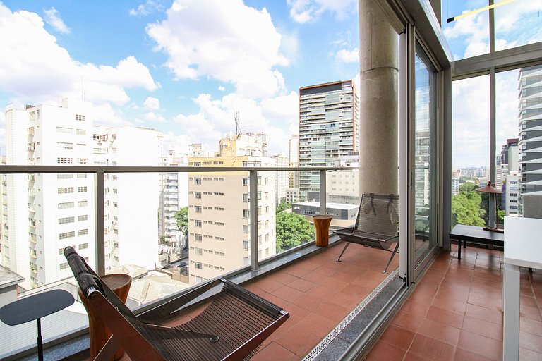15ª andar Piscina e rooftop no Jardins e Rebouças