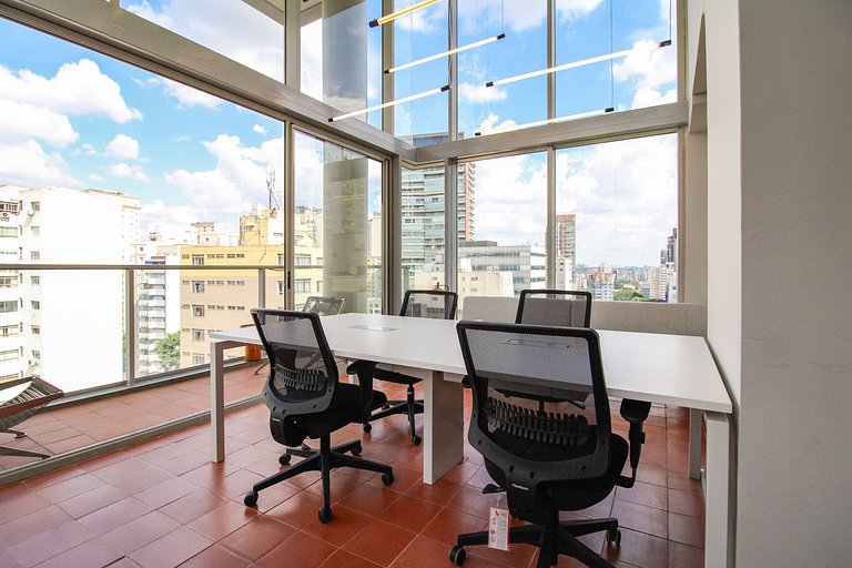 15ª andar Piscina e rooftop no Jardins e Rebouças