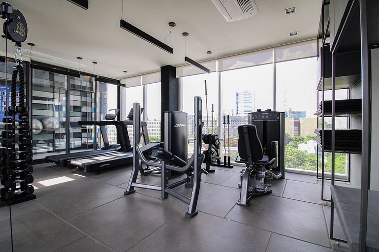 15ª andar Piscina e rooftop no Jardins e Rebouças
