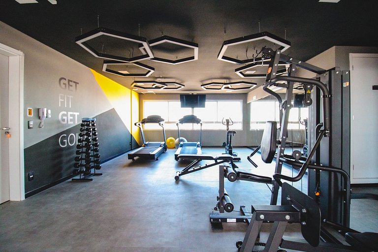 Hermoso estudio cerca del metro y del Parque Ibirapuera