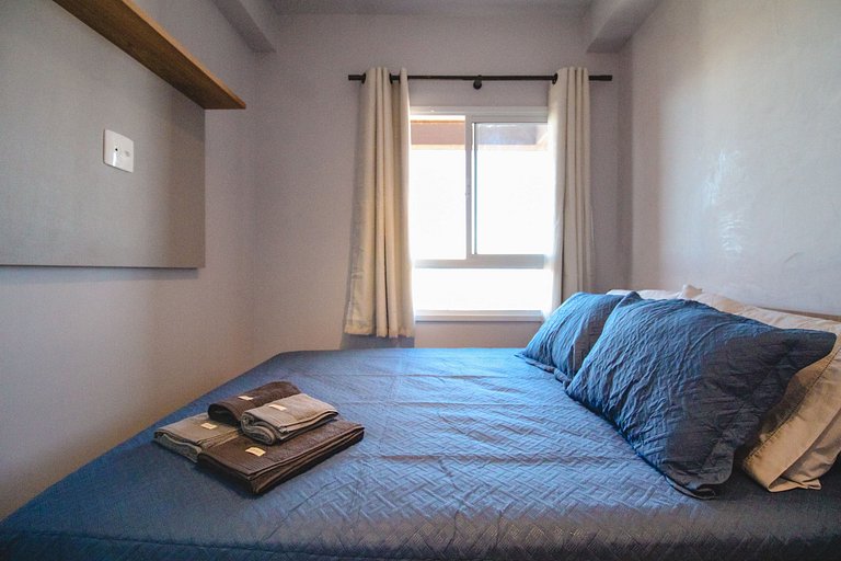 Hermoso estudio cerca del metro y del Parque Ibirapuera