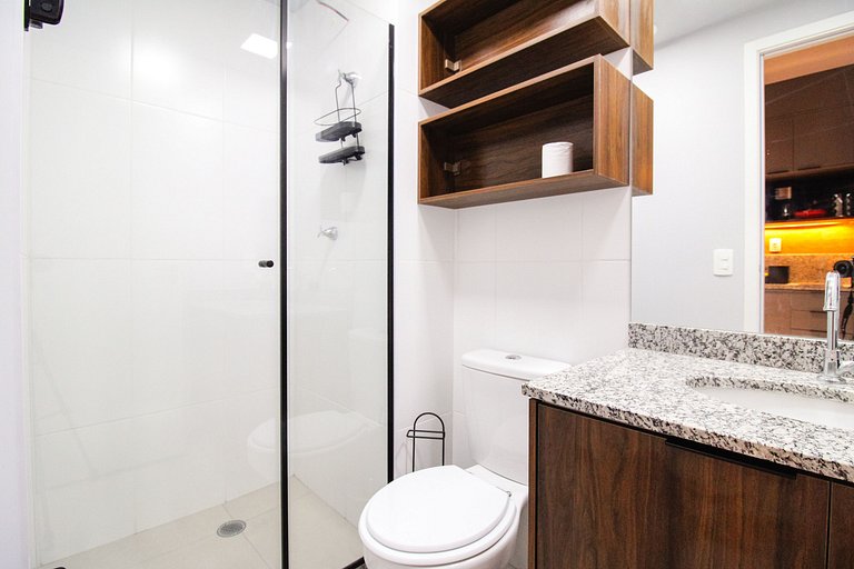 Hermoso Estudio junto al metro y al Parque Ibirapuera