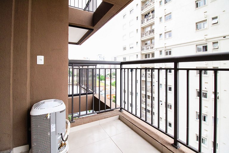 Hermoso Estudio junto al metro y al Parque Ibirapuera