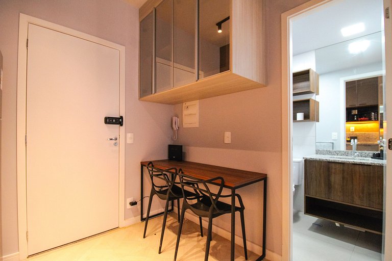 Beautiful Studio next to the metro and Ibirapuera Park
