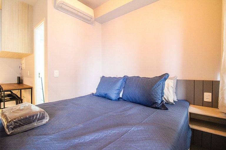 Hermoso Estudio junto al metro y al Parque Ibirapuera