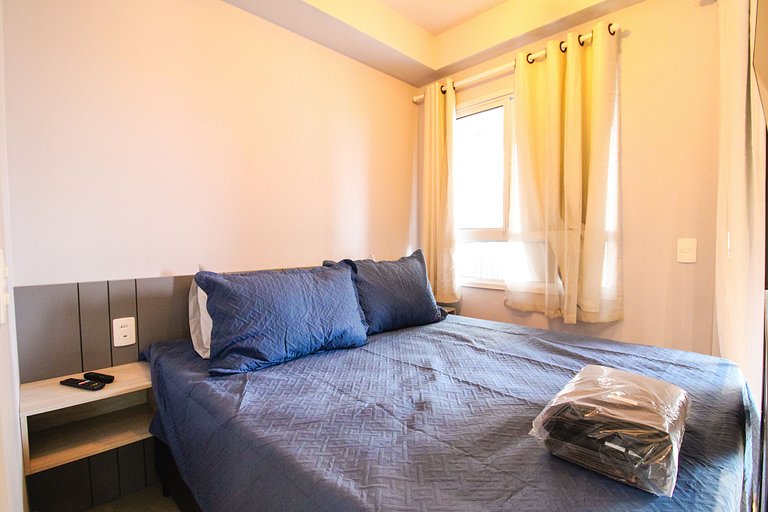 Studio charmoso ao lado do metrô e do Parque Ibirapuera