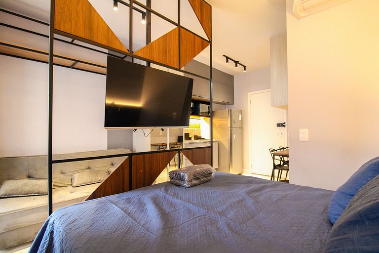 Beautiful Studio next to the metro and Ibirapuera Park
