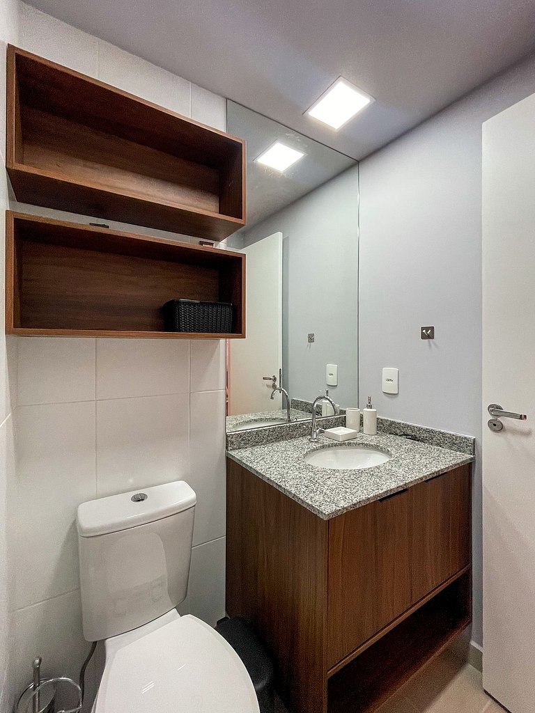Hermoso Estudio junto al metro y al Parque Ibirapuera