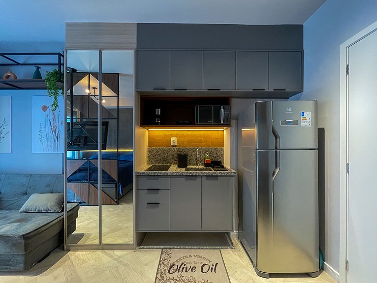 Beautiful Studio next to the metro and Ibirapuera Park