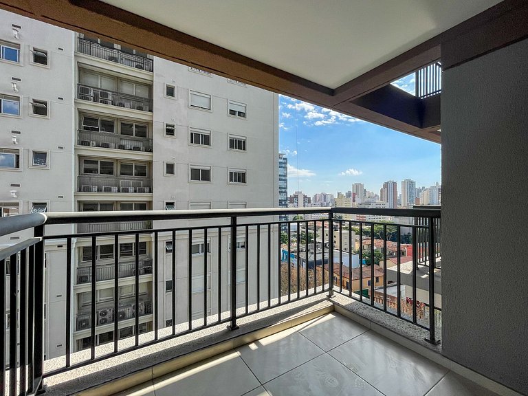 Hermoso Estudio junto al metro y al Parque Ibirapuera