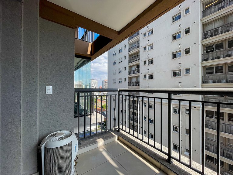 Studio aconchegante próximo ao metrô e ao Parque Ibirapuera