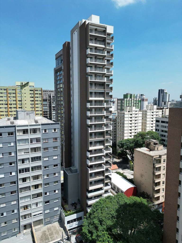 21º piso, piscina y balcón, Paulista x Vila Mariana