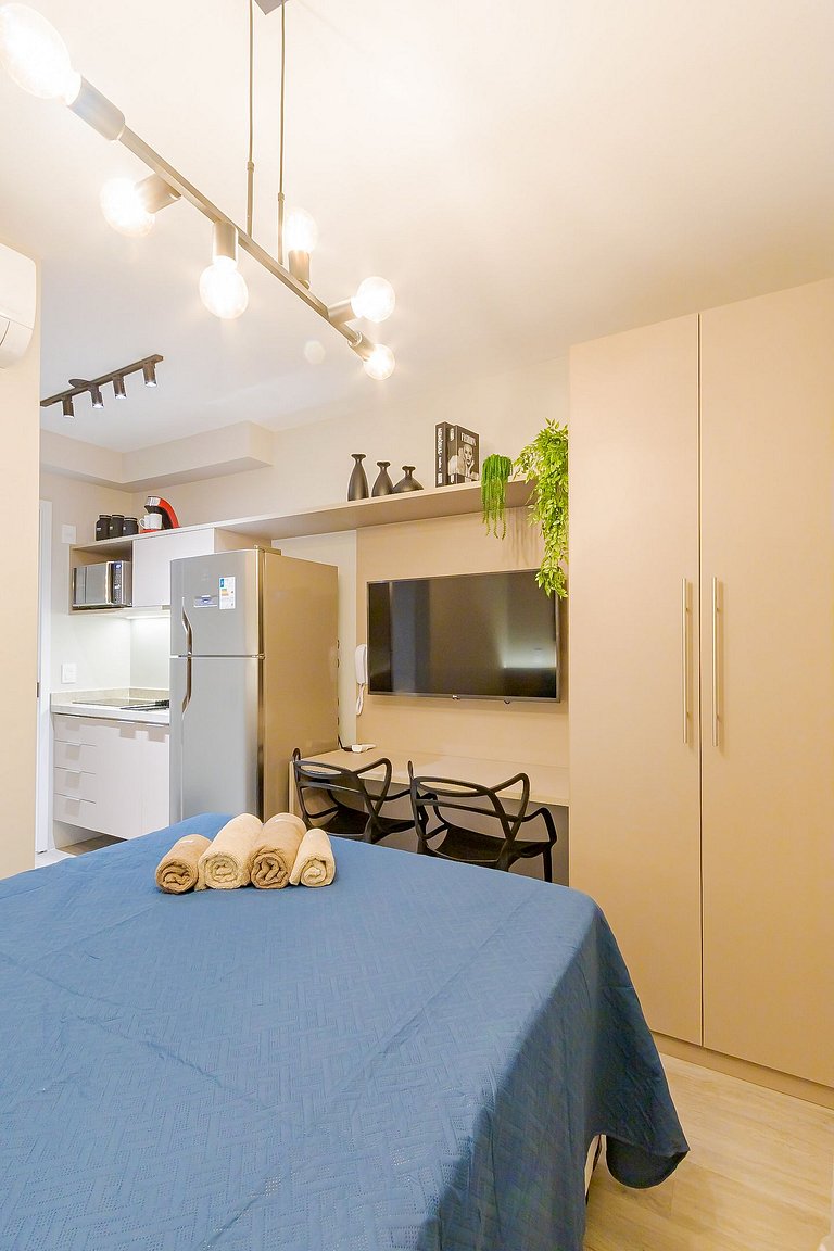 Apartment with a pool in Vila Mariana