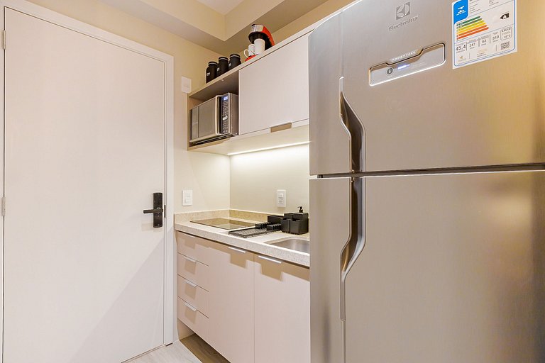 Apartamento totalmente equipado con piscina en Vila Mariana