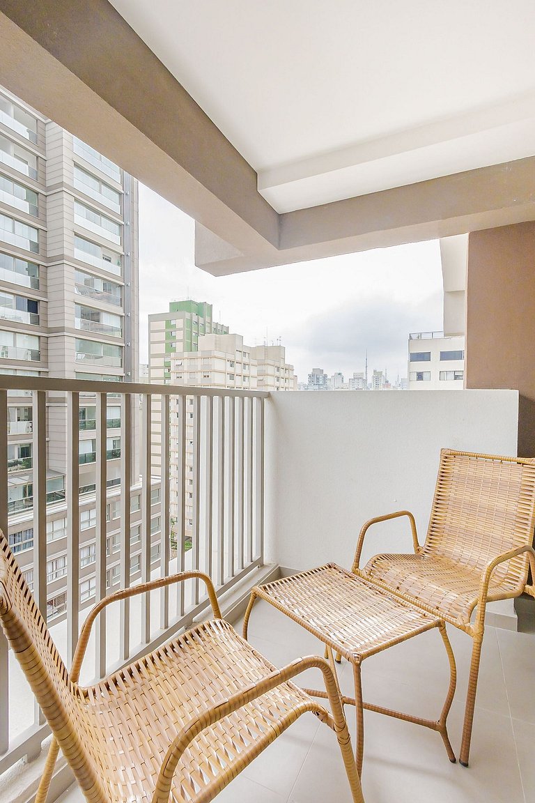 Apartment with a pool in Vila Mariana