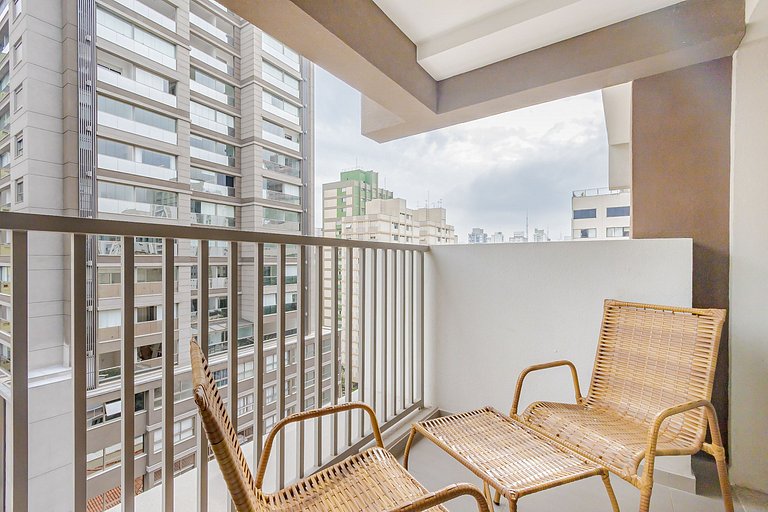 Apartamento completo con piscina en Vila Mariana
