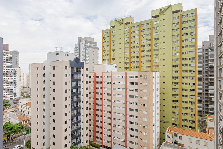 Apartment with a pool in Vila Mariana