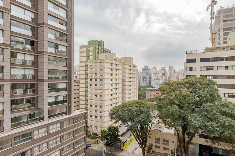 Apartamento totalmente equipado con piscina en Vila Mariana