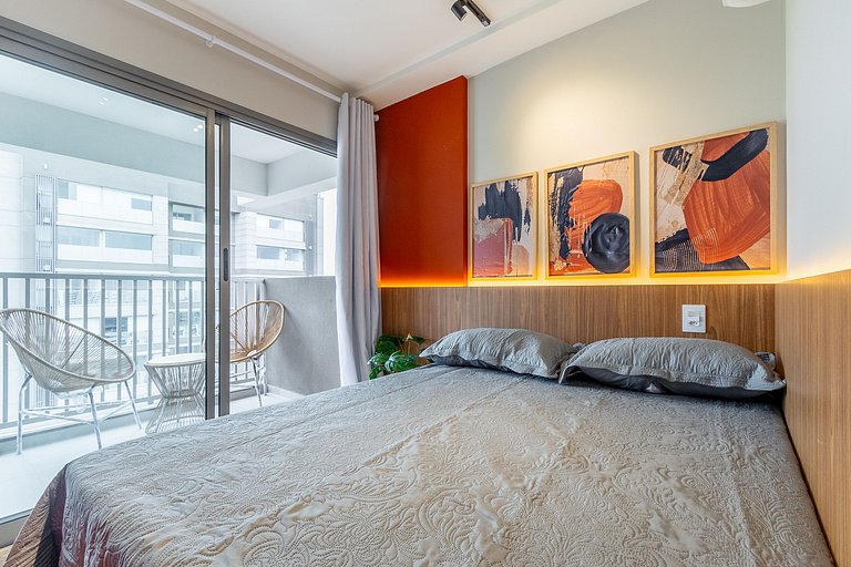 Apartamento com piscina na vila mariana