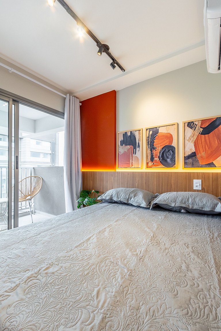 Apartamento con piscina en Vila Mariana