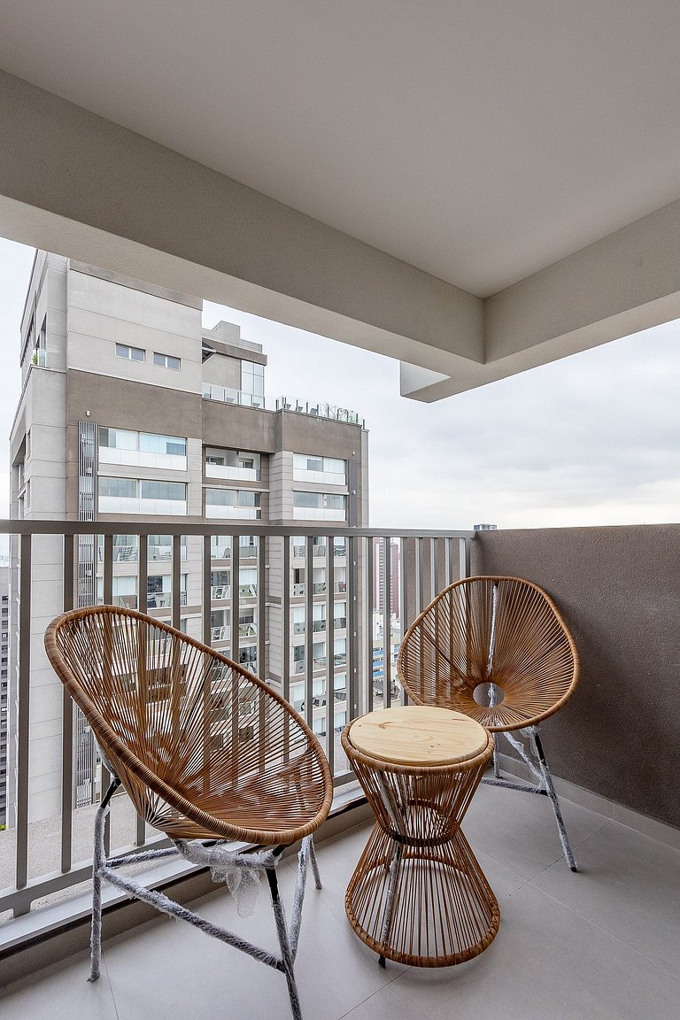21ªandar, Piscina e Varanda no Paraiso