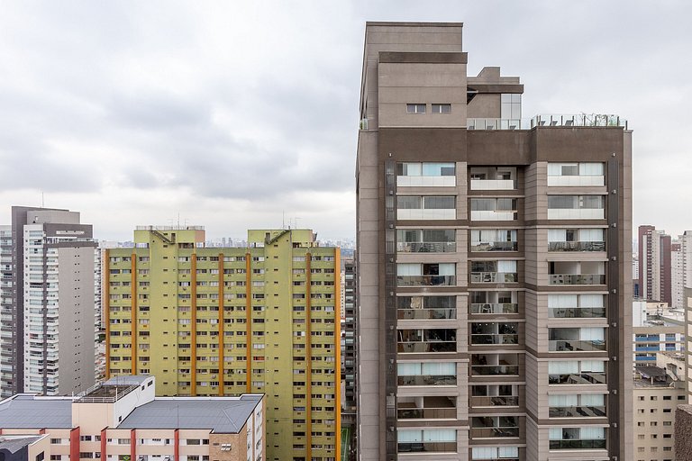 21ªandar, Piscina e Varanda no Paraiso