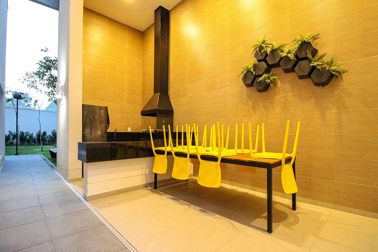 Acogedor estudio cerca del metro y del Parque Ibirapuera