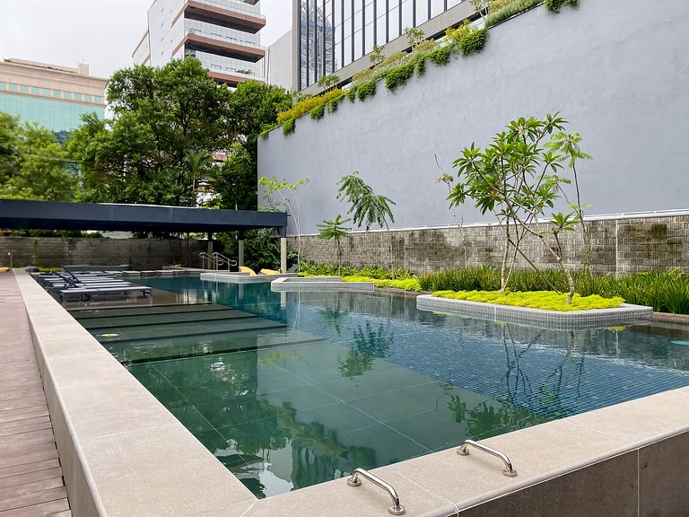 Estudio situado en un condominio exclusivo que incluye estac