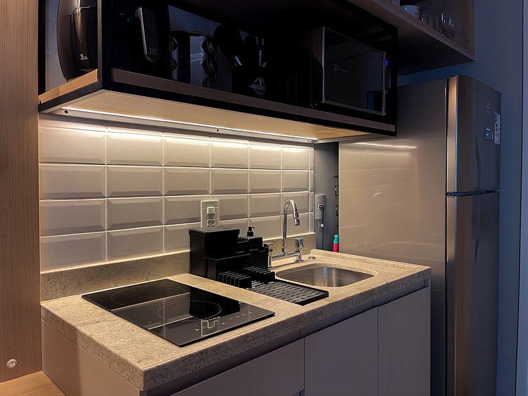 Charming apartment near Paulista Avenue with a swimming pool