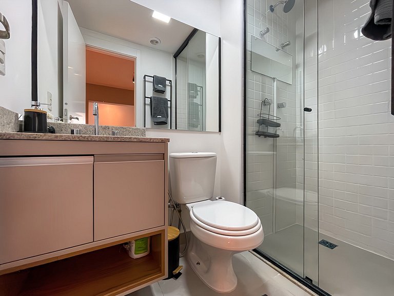 Charming apartment near Paulista Avenue with a swimming pool