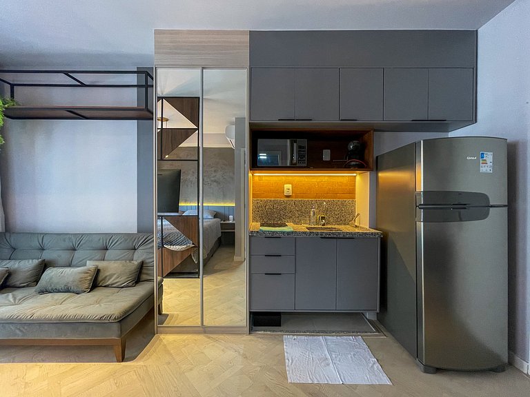 Beautiful studio next to the subway and Ibirapuera Park